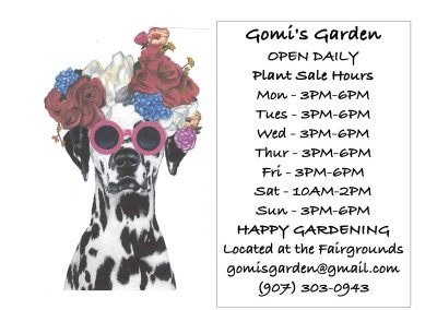 Gomi’s Garden Plant Sale