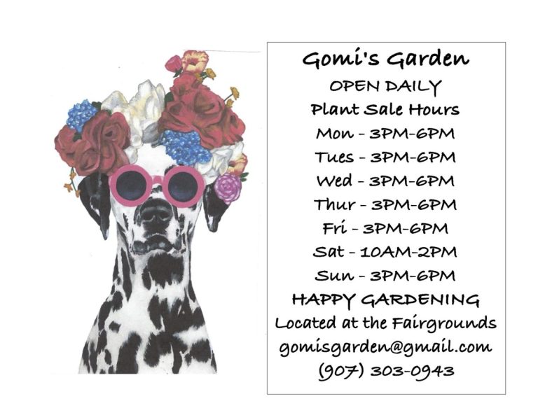Gomi’s Garden Plant Sale