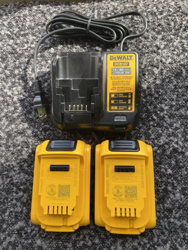NEW Dewalt Batteries and Charger for sale