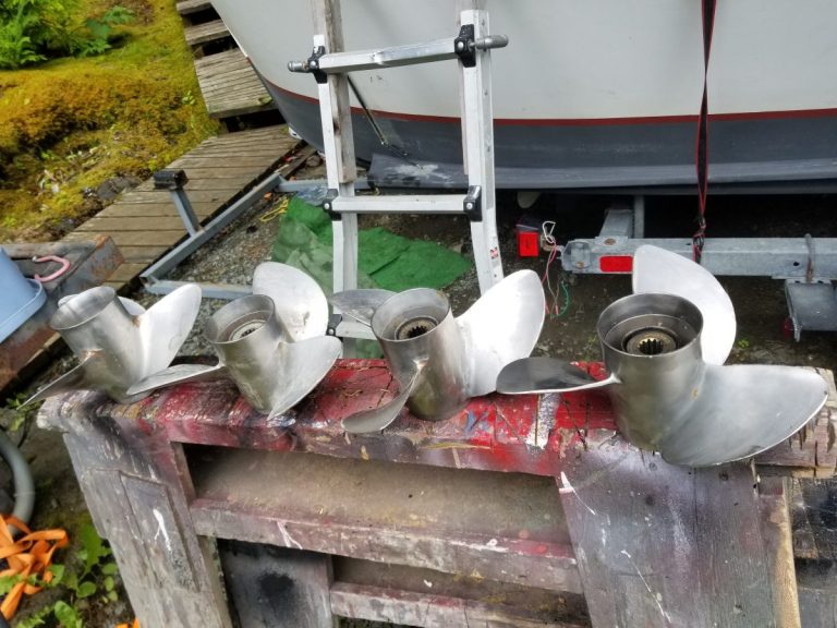 Stainless steel props