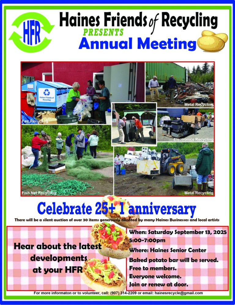 Haines Friends of Recycling Annual Meeting