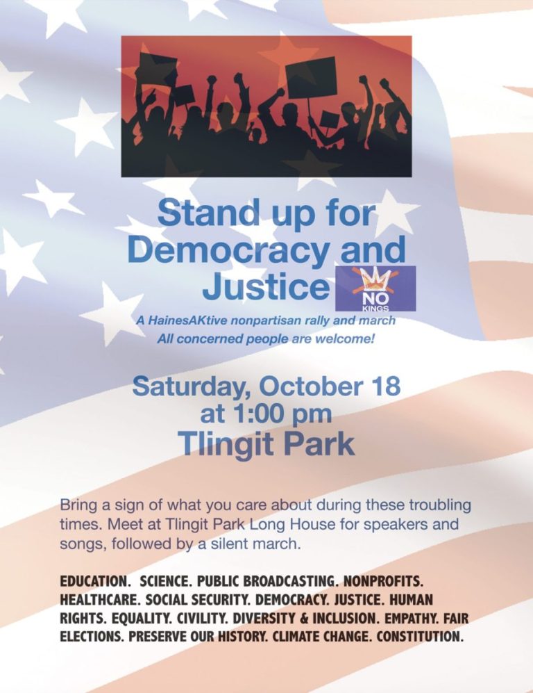 Rally for Democracy and Justice October 18