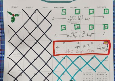 Talia’s Treasures December Hours