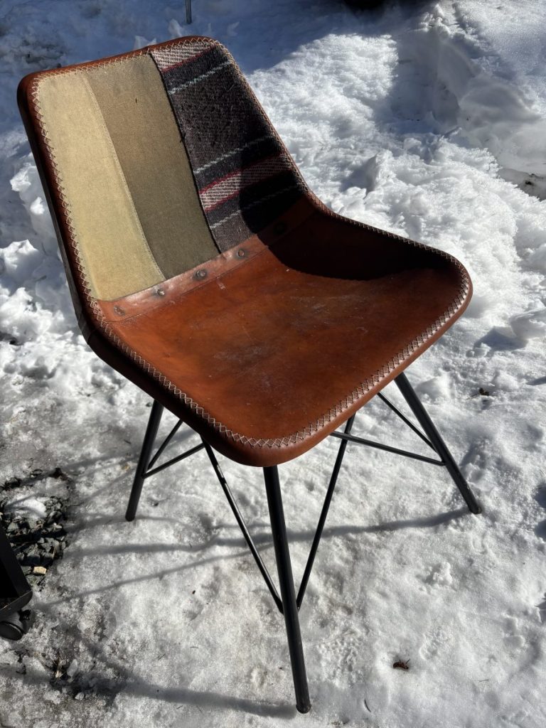Free Funky Leather Chair