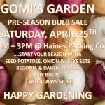 GOMI’S GARDEN PRE-SEASON BULB SALE