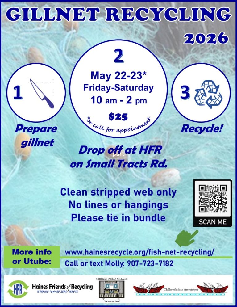 FISH NET RECYCLING COMING RIGHT UP, May 22-23!