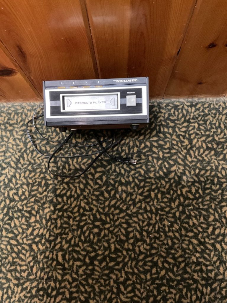 8 track player