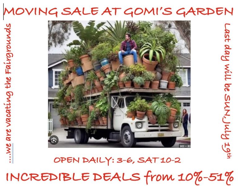 🌷MOVING SALE AT GOMI’S GARDEN🌷
