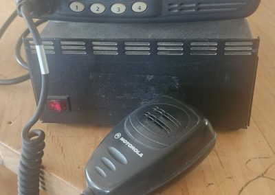 VHF Radio, Inverter & tall antenna