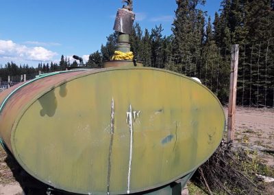 Heavy duty steel water tank 500 gallons