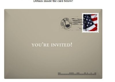 SCAM EMAIL INVITATION